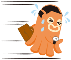 gandako Octopus-sausages characters more sticker #5164489