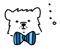 Roar White Bear sticker #5164743
