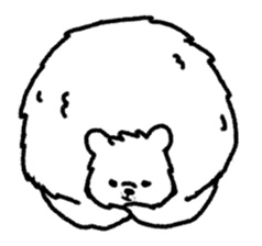 Roar White Bear sticker #5164770