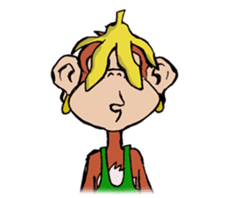 Copper Naughty Monkey sticker #5164788