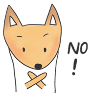 A Little Fox in Hokkaido sticker #5164903
