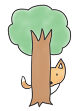 A Little Fox in Hokkaido sticker #5164909