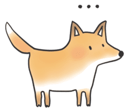 A Little Fox in Hokkaido sticker #5164910