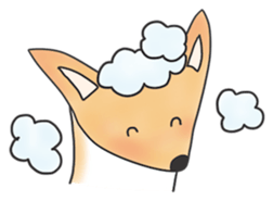 A Little Fox in Hokkaido sticker #5164930