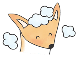 A Little Fox in Hokkaido sticker #5164930