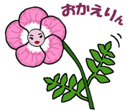 Talking flowers sticker #5166303