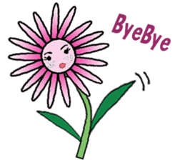 Talking flowers sticker #5166314