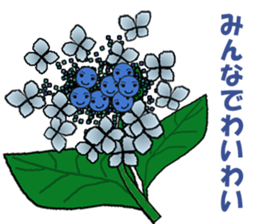 Talking flowers sticker #5166320