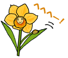 Talking flowers sticker #5166324