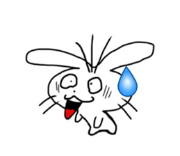 Diary of the white rabbit sticker #5167057