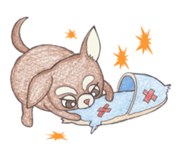 Hannari pig sticker #5167472