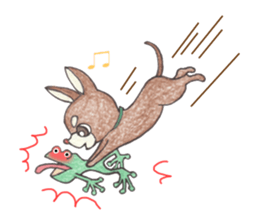 Hannari pig sticker #5167488