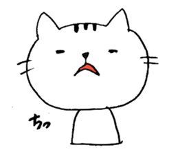 cat just sticker #5168018