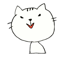 cat just sticker #5168021