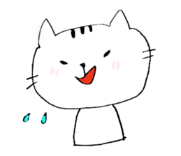 cat just sticker #5168024