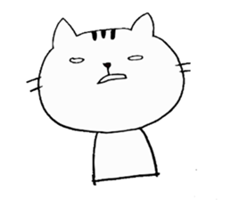 cat just sticker #5168030