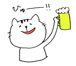 cat just sticker #5168036