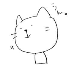 cat just sticker #5168048