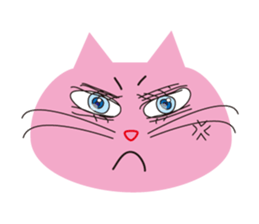 The cats which has sparkling eyes sticker #5168099