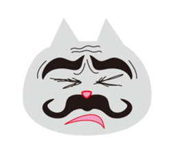 The cats which has sparkling eyes sticker #5168115