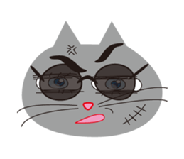 The cats which has sparkling eyes sticker #5168119