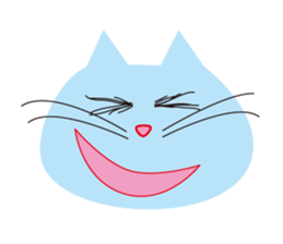 The cats which has sparkling eyes sticker #5168124