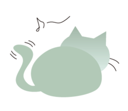 The cats which has sparkling eyes sticker #5168131