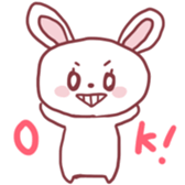 usagi girl sticker sticker #5168359