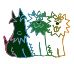 CAIRN TERRIERS sticker #5169248