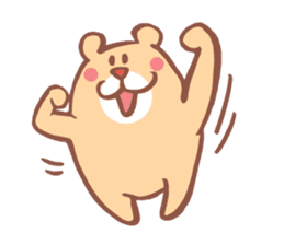 Bear of the pastel color part2 sticker #5169558
