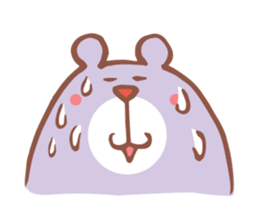 Bear of the pastel color part2 sticker #5169561
