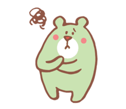 Bear of the pastel color part2 sticker #5169564
