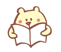 Bear of the pastel color part2 sticker #5169565
