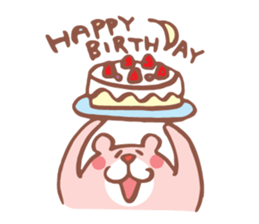 Bear of the pastel color part2 sticker #5169570