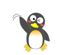 Vibrant Penguin sticker #5169573