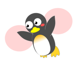 Vibrant Penguin sticker #5169574