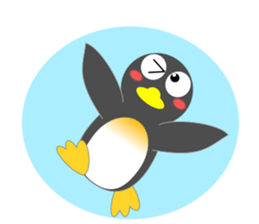Vibrant Penguin sticker #5169575