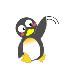 Vibrant Penguin sticker #5169577