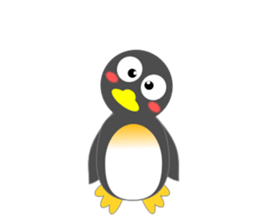 Vibrant Penguin sticker #5169578