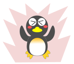 Vibrant Penguin sticker #5169579