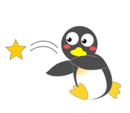 Vibrant Penguin sticker #5169582