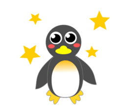 Vibrant Penguin sticker #5169583