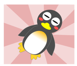 Vibrant Penguin sticker #5169588