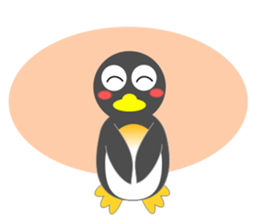 Vibrant Penguin sticker #5169590