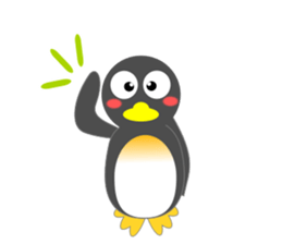 Vibrant Penguin sticker #5169594