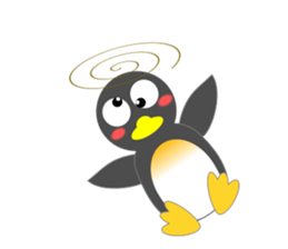 Vibrant Penguin sticker #5169595