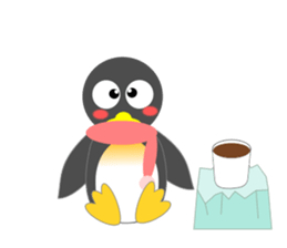 Vibrant Penguin sticker #5169596