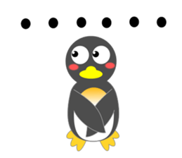 Vibrant Penguin sticker #5169599