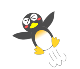 Vibrant Penguin sticker #5169603