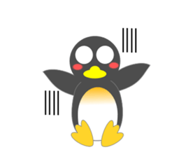 Vibrant Penguin sticker #5169605